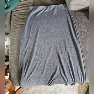 Womens Basic Grey Skirt